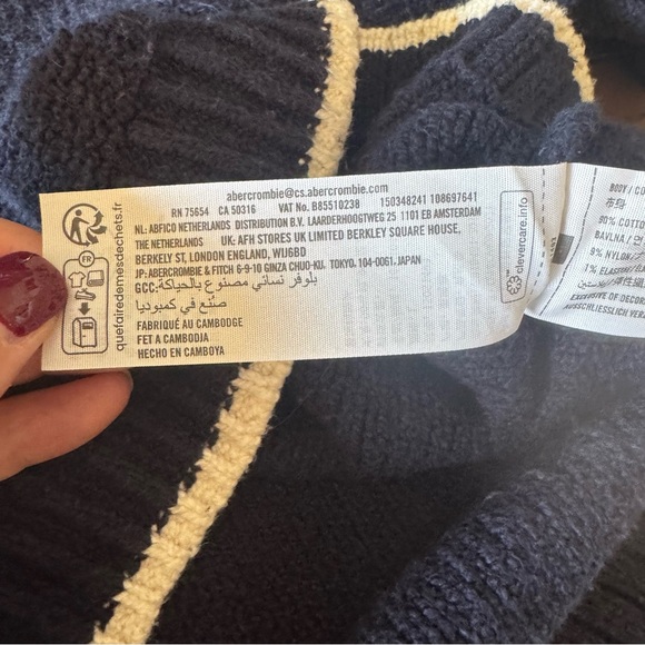 Abercrombie Madeline Textural Crew Sweater - Picture 7 of 7